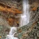 آبشار لت‌مال در بهار