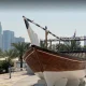 قایق‌های قدیمی موزه دریانوردی شارجه