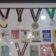 تابلوی افتخارات عقاب آسیا در برگر بار سلمان‌شهر