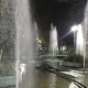 پارک هفت چنار تهران در شب