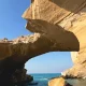 ساحل صخره ای و غار بنود عسلویه