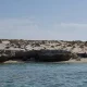 بخش صخره‌ای ساحل جزیره مارو