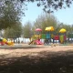 زمین بازی کودکان در پارک ساحلی گناوه