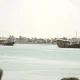 خلیج فارس از اسکله بندر کنگ