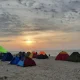 کمپ ساحلی شیراز جزیره لاوان