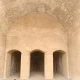 معماری دوره صفوی در کاروانسرای گبر آباد قمصر