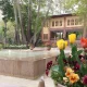 فضای زیبای باغ ایرانی ده ونک