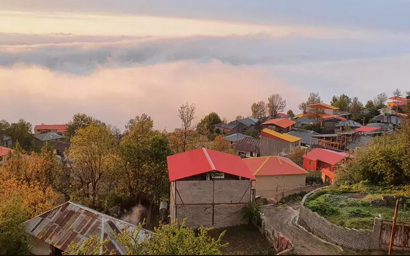 روستای فیلبند یکی از زیباترین روستاهای مازندران