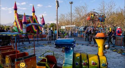 Najafabad mountain amusement park شهربازی کوهستان نجف آباد استان اصفهان
