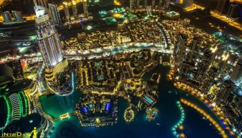 تصاویر شهر دبی در شب