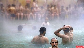 چشمه های آب گرم سرعین اردبیل - Hot springs Sarein  