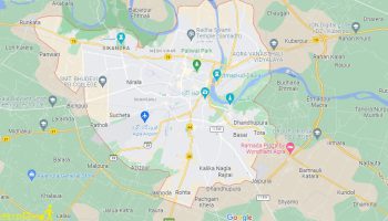 نقشه آنلاین شهر آگرا