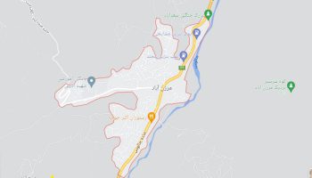 نقشه آنلاین شهر مرزن آباد