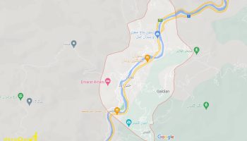نقشه آنلاین شهر رودبار